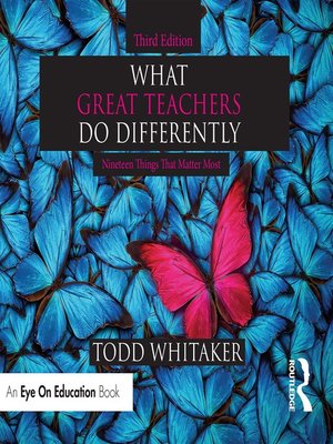 cover image of What Great Teachers Do Differently